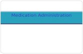 Medication Administration. Automated Medication Administration Equipment Pyxis SureMed MedServe.