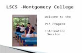 Welcome to the PTA Program Information Session. You can be Me.