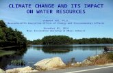 VANDANA RAO, Ph.D. Massachusetts Executive Office of Energy and Environmental Affairs November 05, 2014 Mass Envirothon Workshop @ UMass Amherst CLIMATE.