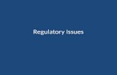 Regulatory Issues. Introduction to the Regulatory Approval Process; Overview of the FDA Investigational New Drug Application (IND); Summary of regulations.