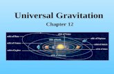 Universal Gravitation Chapter 12 Johannes Kepler was a German mathematician, astronomer and astrologer, and key figure in the 17th century Scientific.