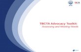 TBCTA Advocacy Toolkit: Assessing and Meeting Needs.
