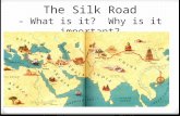 The Silk Road - What is it? Why is it important?
