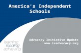 America’s Independent Schools Advocacy Initiative Update .