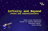 Infinity and Beyond (Stars and Constellations) Saint Louis University School of Teacher Education Preschool Major Acela Bisana.