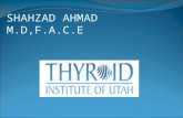 SHAHZAD AHMAD M.D,F.A.C.E. PARATHYROID DISEASE M.I.P anyone ? Advantages of Minimally invasive parathyroidectomy  improved cosmetic results  decreased.