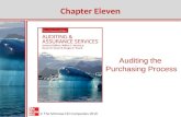 © The McGraw-Hill Companies 2010 Auditing the Purchasing Process Chapter Eleven.