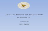 Faculty of Medicine and Health Sciences Microbiology Lab Second semester 2014 prepared by: Mohammad Al-Qadi E-mail: m.qadi@najah.edu.