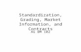 Standardization, Grading, Market Information, and Contracts AG BM 102.