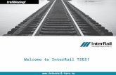 Trailblazing!  Welcome to InterRail TSES!