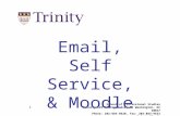 School of Professional Studies Trinity 125 Michigan Ave, NE Washington, DC 20017 Phone: 202-884-9620, Fax: 202-884-9632  1 Email, Self.