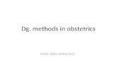 Dg. methods in obstetrics MUDr. Robin Malina Ph.D.