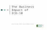 The Business Impact of ICD-10 Jessica Williams, Greater Louisville Medical Society.