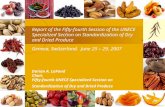 Report of the Fifty-fourth Session of the UNECE Specialized Section on Standardization of Dry and Dried Produce Geneva, Switzerland. June 25 – 29, 2007.