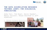 © 2012 National Ecological Observatory Network, Inc. ALL RIGHTS RESERVED. THE DATA ASSIMILATION RESEARCH TESTBED (DART) FOR ECOLOGICAL FORECASTING Andy.