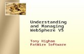 Understanding and Managing WebSphere V5 Tony Higham FatWire Software.