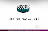 HAF XB Sales Kit Nick Chen Global MKTG Dept. 2012 Sep.