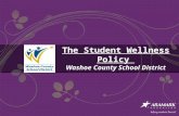 The Student Wellness Policy Washoe County School District.