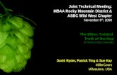 The Bitter, Twisted Truth of the Hop 50 Years of Hop Chemistry David Ryder, Patrick Ting & Sue Kay MillerCoors Milwaukee, USA Joint Technical Meeting: