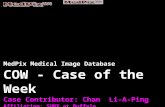 MedPix Medical Image Database COW - Case of the Week Case Contributor: Chan Li-A-Ping Affiliation: SUNY at Buffalo.