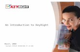 January 1, 2006 An Introduction to KeyRight March, 2008 Copyright: KEYRIGHT INTERNATIONAL PTY LTD 2008.
