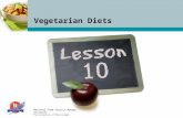 National Food Service Management Institute The University of Mississippi Vegetarian Diets.