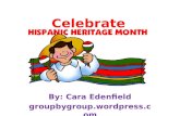 Celebrate By: Cara Edenfield groupbygroup.wordpress.com.