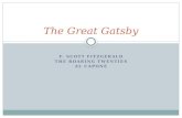 F. SCOTT FITZGERALD THE ROARING TWENTIES AL CAPONE The Great Gatsby.