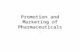 Promotion and Marketing of Pharmaceuticals.. Definitions - Market السوق عبارة عن مجموعة المشترين والبائعين الذين يرغبون في شراء