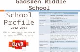 Gadsden Middle School Contact/Demographic Information District Gadsden Independent School District Superintendent Efran Yturralde EYTURRALDE@gisd.k12.nm.us.
