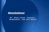 Mesothelioma BY: Shane Cloud, Tennyson Hendershott, and Josh Wykoff.