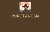 PURITANISM. Puritan Beliefs The Puritan belief is based around God’s supreme power over all human affairs. Puritanism refers to “purifying” the Church.
