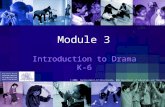 Module 3 Introduction to Drama K-6 © 2006 Curriculum K-12 Directorate, NSW Department of Education and Training.
