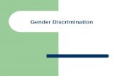 Gender Discrimination. Historical Context Biology Matters! Natural Law Coverture.