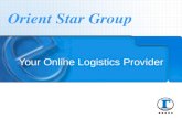 Orient Star Group Your Online Logistics Provider.