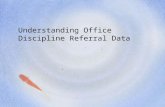 Understanding Office Discipline Referral Data. Steps of Data Collection, Analysis, and Use 1.Identify sources of information and data 2.Summarize/Organize.