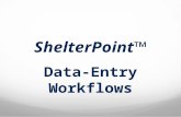 ShelterPoint™ Data-Entry Workflows. ShelterPoint v5.2.3.