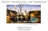 10/21/10 Object Recognition and Augmented Reality Computational Photography Derek Hoiem, University of Illinois Dali, Swans Reflecting Elephants.