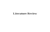 Literature Review. Agenda What is a Literature Review?What is a Literature Review? Literature Review Components.Literature Review Components. Key Databases.Key.