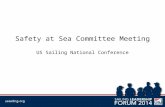 Safety at Sea Committee Meeting US Sailing National Conference.