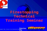 © Copyright 1996, Passive Fire Protection Partners Firestopping Technical Training Seminar Previously.