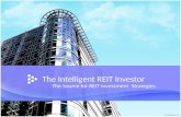 The Intelligent REIT Investor The Source for REIT Investment Strategies.