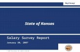 © 2007 Hay Group. All rights reserved. Salary Survey Report January 30, 2007 State of Kansas.