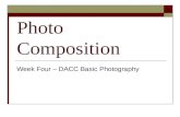 Photo Composition Week Four – DACC Basic Photography.