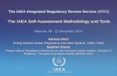 IAEA International Atomic Energy Agency The IAEA Integrated Regulatory Review Service (IRRS) The IAEA Self-Assessment Methodology and Tools Moscow, 09.