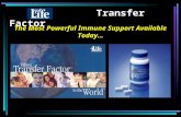 Transfer Factor The Most Powerful Immune Support Available Today…