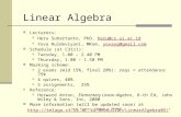 Linear Algebra - Chapter 1 [YR2005]1 Linear Algebra Lecturers: Heru Suhartanto, PhD, heru@cs.ui.ac.idheru@cs.ui.ac.id Yova Ruldeviyani, MKom, yovayg@gmail.comyovayg@gmail.com.