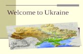 Welcome to Ukraine. Geographical position Ukraine is one of the largest countries in Europe. It is situated in the centre of Europe and borders on Russia,