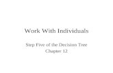 Work With Individuals Step Five of the Decision Tree Chapter 12.