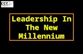 Leadership In The New Millennium. “Hold on ! You can’t all have the front seat!”